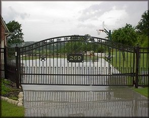 Iron Estate Gates